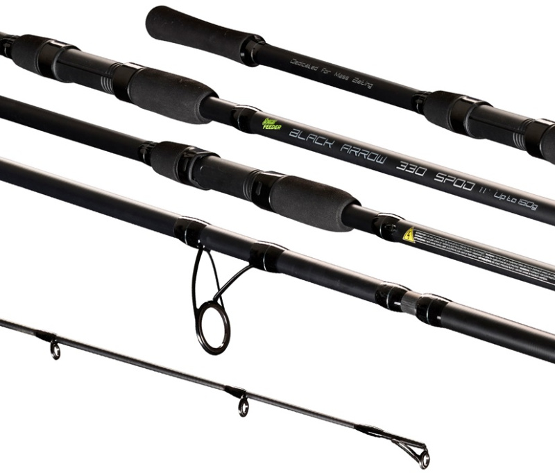 Sensas prut black arrow spod 3,3 m 150 g 2-díl