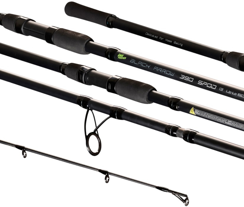 Sensas prut black arrow spod 3,9 m 150 g 3-díl