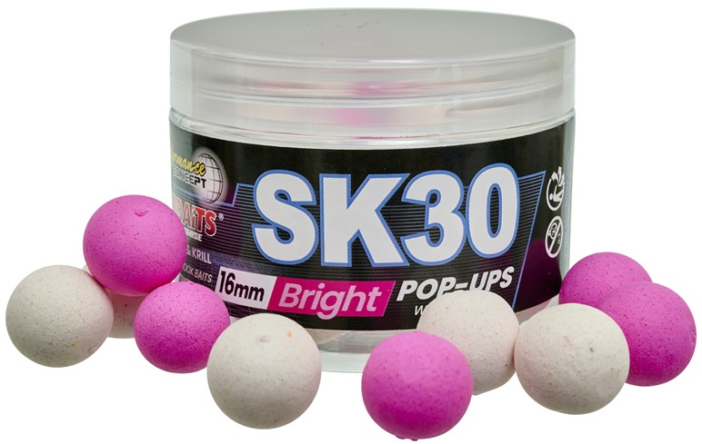 Starbaits pop up bright sk30 50 g - 16 mm