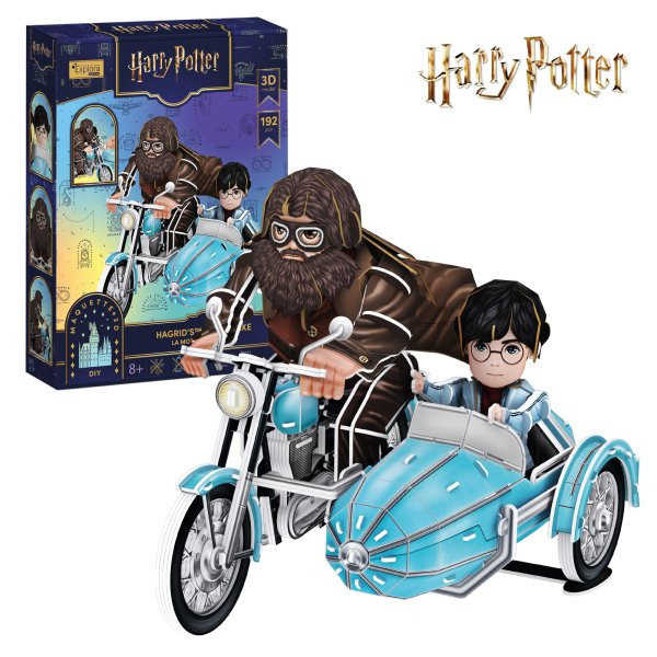3D puzzle CubicFun  Harry Potter: Hagridova létající motorka 197 dílků