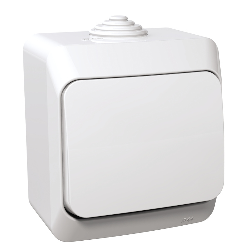 Spínač řazení 1 Schneider Cedar Plus bílá