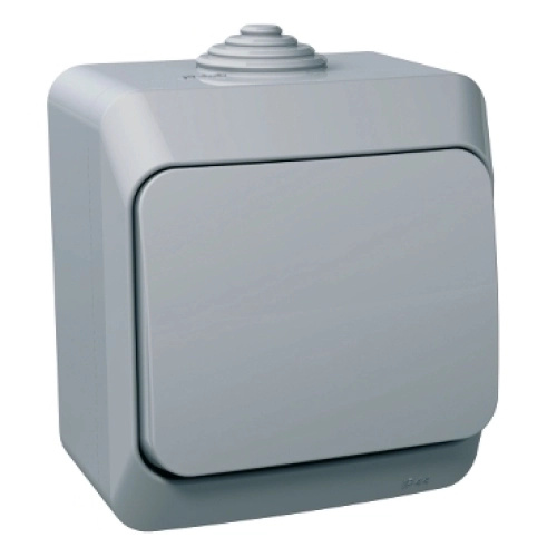 Spínač řazení 1 Schneider Cedar Plus šedá