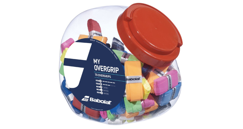 My Overgrip x70 omotávka tl. 0,55 mm mix barev