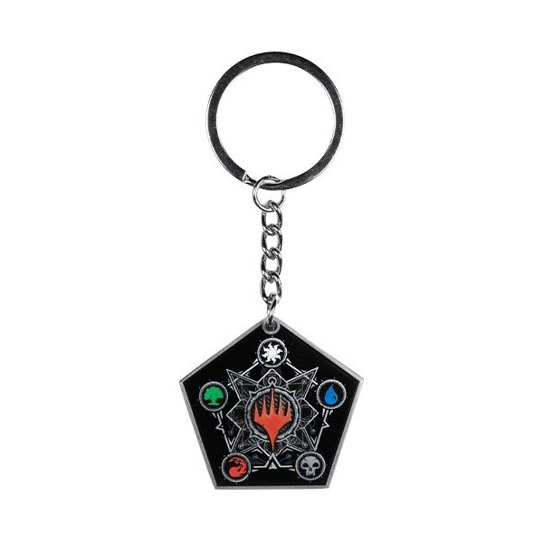 Konix Magic: The Gathering "Colors" Metal Keychain