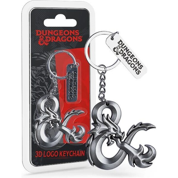 Klíčenka Konix Dungeons & Dragons - 3D Logo