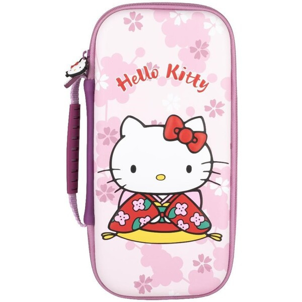 Konix Hello Kitty - 3D Kitty pouzdro pro Switch 2/Switch/OLED Růžová