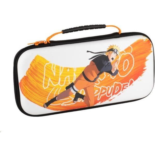 Konix Naruto - Brush pouzdro pro Switch 2/Switch/OLED Oranžovožlutý/bílý