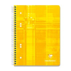 Clairefontaine - kroužkový blok - A5, 80 l., linkovaný, mix barev