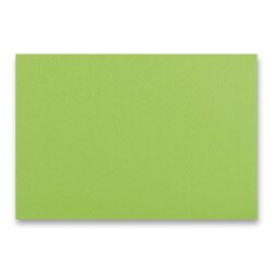 Barevná obálka Clairefontaine, C6, samolepicí, 20 ks zelená