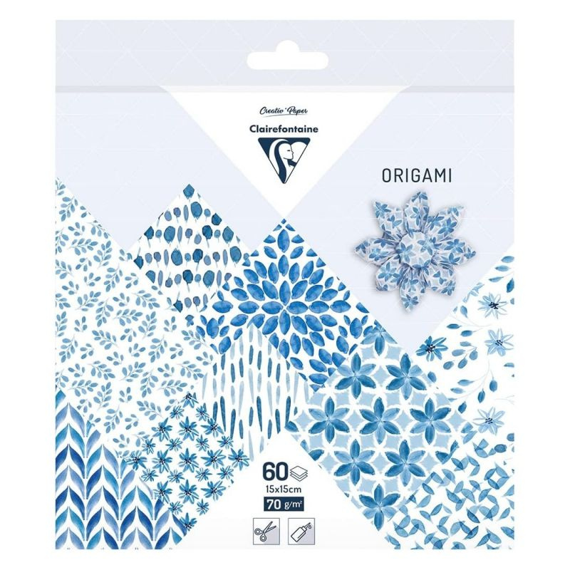 Sada papírů Clairefontaine Origami Shibory, 60 listů Clairefontaine