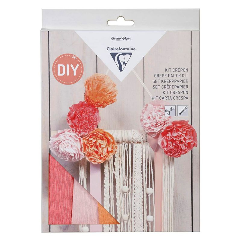 Kreativní sada krepových papírů a macramé Davona s.r.o.