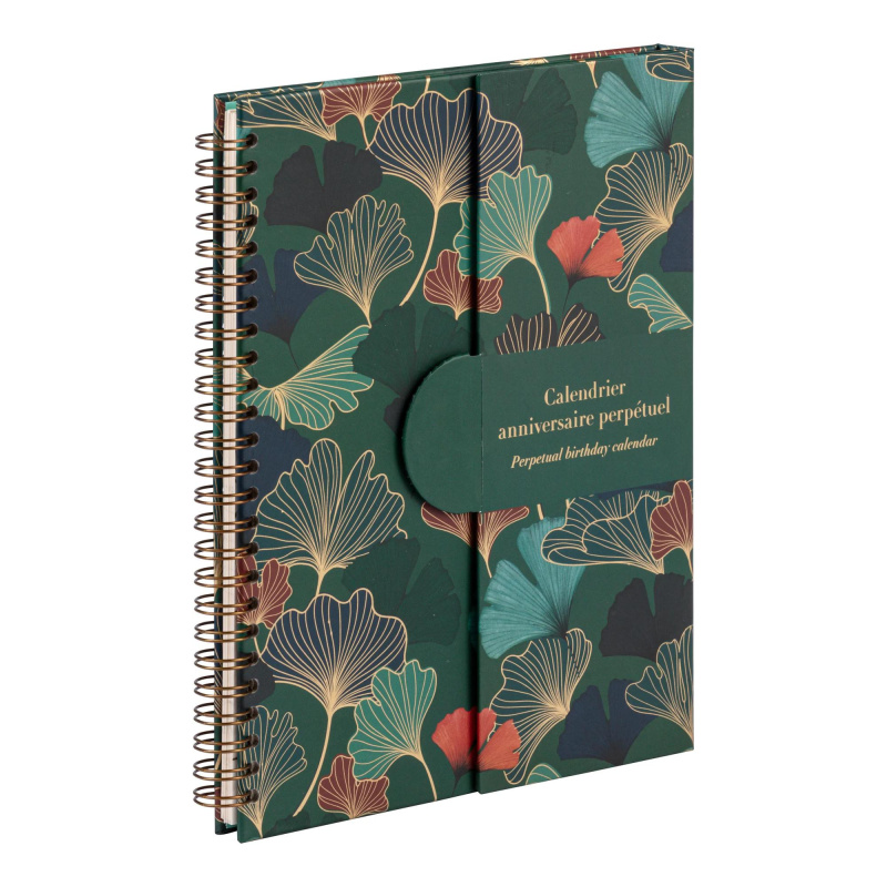 Narozeninový kalendář Gaia blue