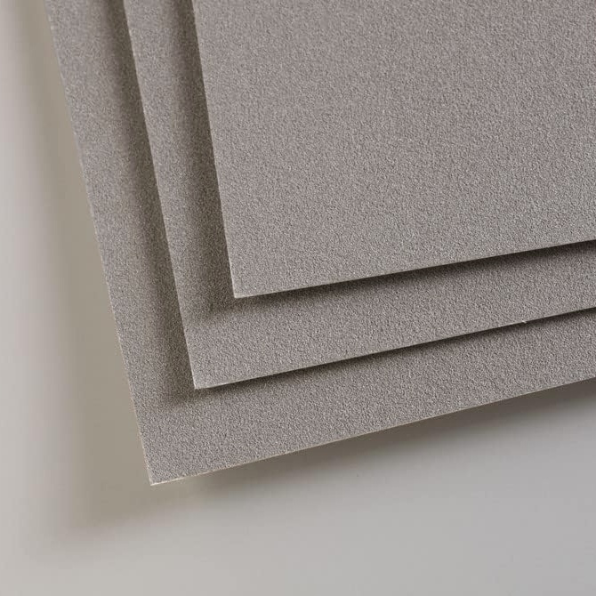 Pastelmat 29,7x42cm Dark gray (360g/m2, 5ks)