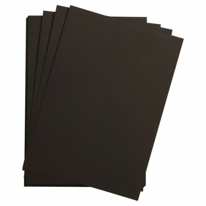 Černý akvarelový papír Etival 50x65cm 300g - 5ks v balení