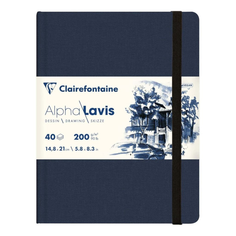 Skicák Alpha Lavis A5 (200g/m2,40 listů)