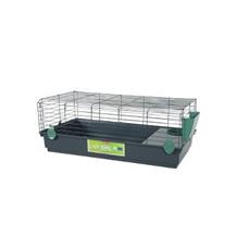 Klec hlodavec EHOP 120cm šedá/zelená s výbavou Zolux 120 cm