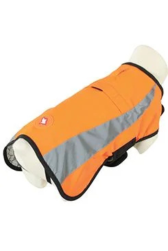 Zolux S.A.S. Obleček bunda pro psy REFLEXNÍ oranžová 65cm Zolux