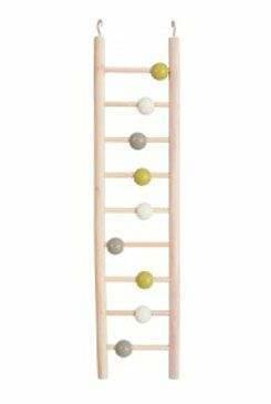 Žebřík pro ptáky dřevěný 9 příček 37,5cm Zolux 1 ks