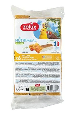 Poch. NUTRIMEAL Cookies exoti med 6ks Zolux 6ks
