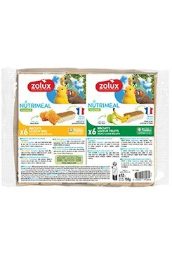 Poch. NUTRIMEAL Cookies exoti med,ovoce 2x6ks Zolux 2 x 6ks