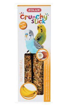 Crunchy Stick Parakeet Proso/Banán 2ks Zolux 1 bal.