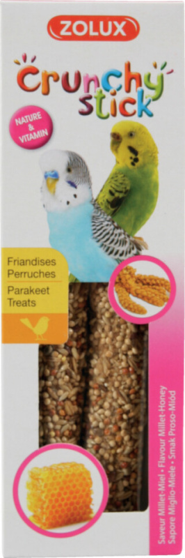 Crunchy Stick Parakeet Proso/Med 2ks Zolux 1 bal.