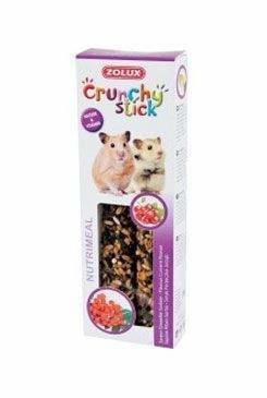 Pochoutka CRUNCHY STICK rybíz/jeřabina pro křečkyZolux 1 ks