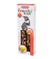 Pochoutka CRUNCHY STICK mrkev/pamp pro králíky Zolux 1 ks