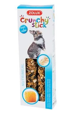 Pochoutka CRUNCHY STICK oves/med pro králíky Zolux 1 ks