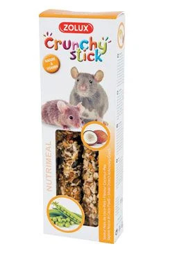 Pochoutka CRUNCHY STICK kokos/hrách pro myši Zolux 1 ks