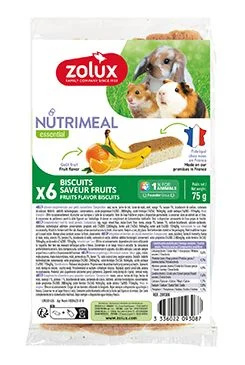 Poch. NUTRIMEAL Cookies hlodavci pomer.banán 6ks 6ks