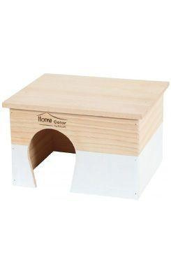 Domek pro hlodavce HOME COLOR Zolux L bílý