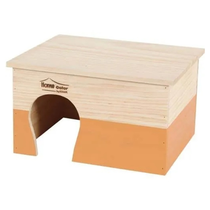 Domek pro hlodavce HOME COLOR Zolux XL oranžový
