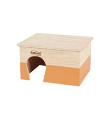 Domek pro hlodavce HOME COLOR Zolux XL oranžový