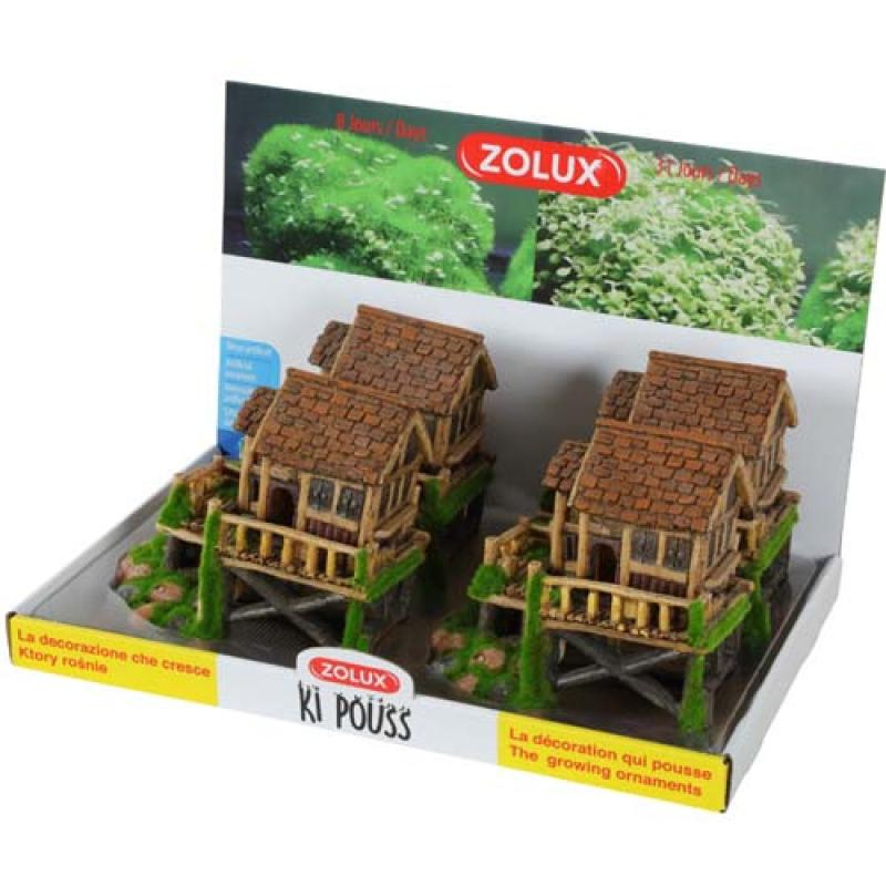 Akvarijní dekorace Kipouss Chata Zolux M