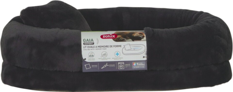 Pelech ovál GAIA GREY 70cm