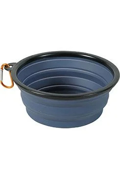 Miska skládací BIVOUAK 450ml silikon  450ml modrá