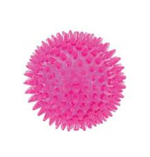 Hračka pes BALL SPIKE TPR POP s ostny Zolux 13 cm tyrkysová