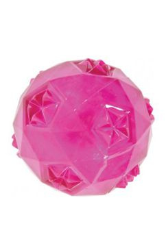 Hračka pes míček TPR POP BALL 6cm růžová Zolux 1 ks
