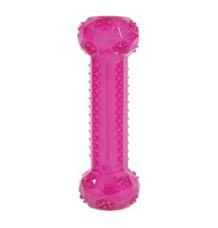 Hračka pes kost TPR POP STICK Zolux 25cm růžová