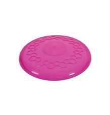 Hračka pes FRISBEE TPR POP růžová Zolux 23 cm