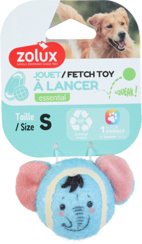 Hračka pes TENNIS BALLS míček Slon Zolux S