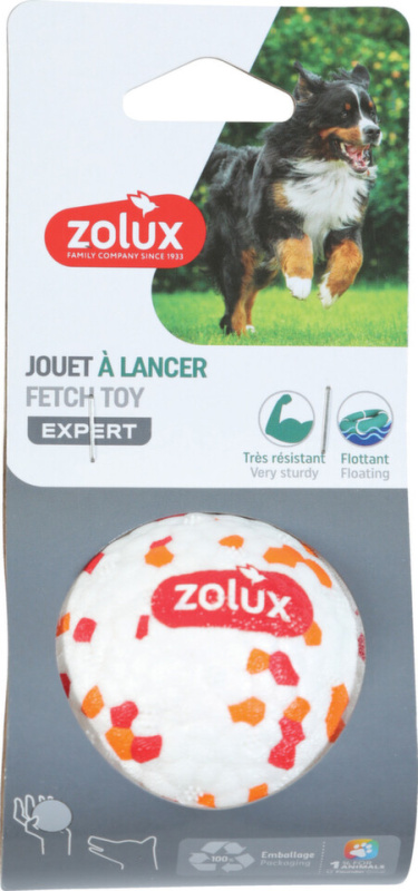 Hračka pes ETPU míček M Zolux 1 ks