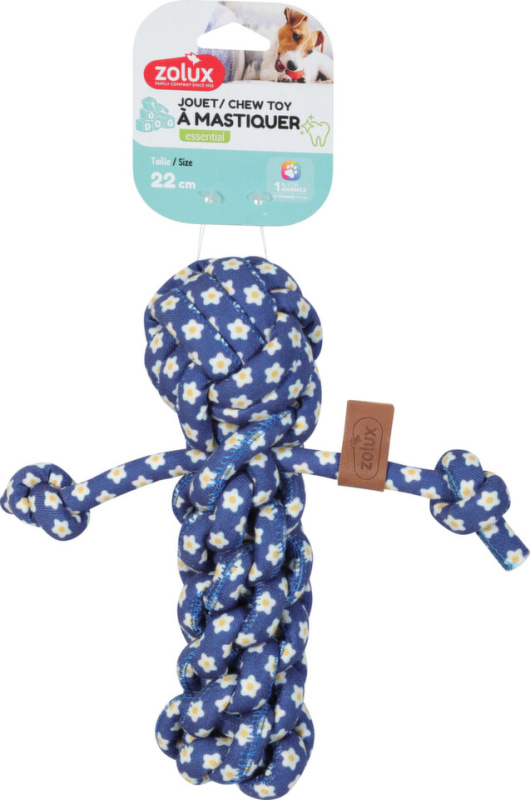 Hračka pes BLUE FLOWER Panáček 22cm Zolux 1ks
