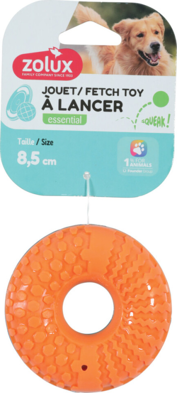 Hračka pes TAO Donut 8,5cm Zolux