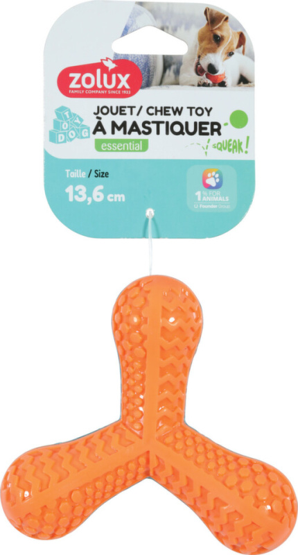 Hračka pes TAO Bumerang Zolux 1ks/13,6cm
