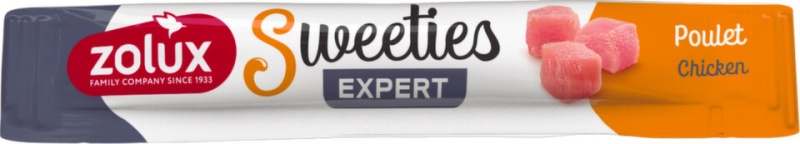 Pochoutka pes SWEETIES kuřecí krém. tyčinka 14g Zolux