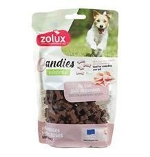 Pochoutka pes CANDIES kostičky šunkové Zolux 150g