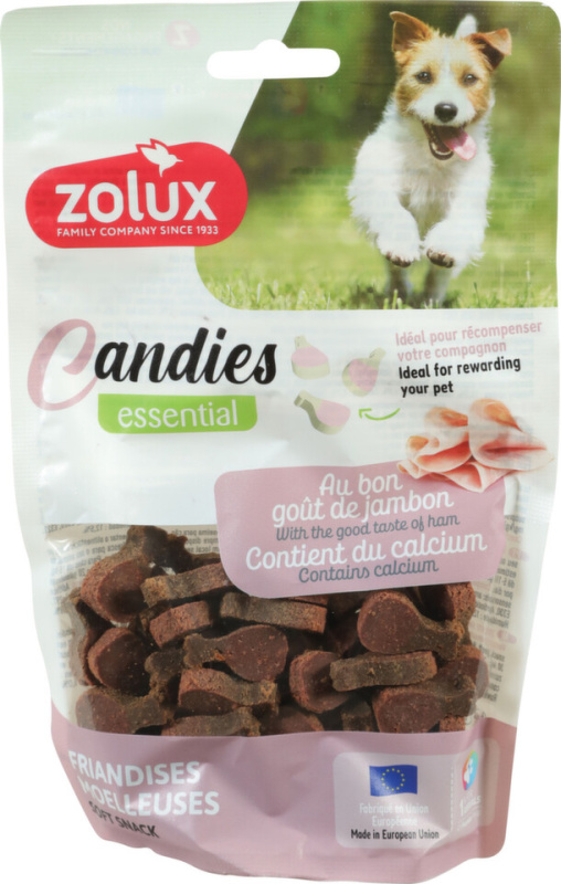 Pochoutka pes CANDIES Minišunka kost vápník  Zolux 150g