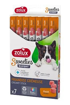 Pochoutka pes SWEETIES kuře Zolux 7 ks